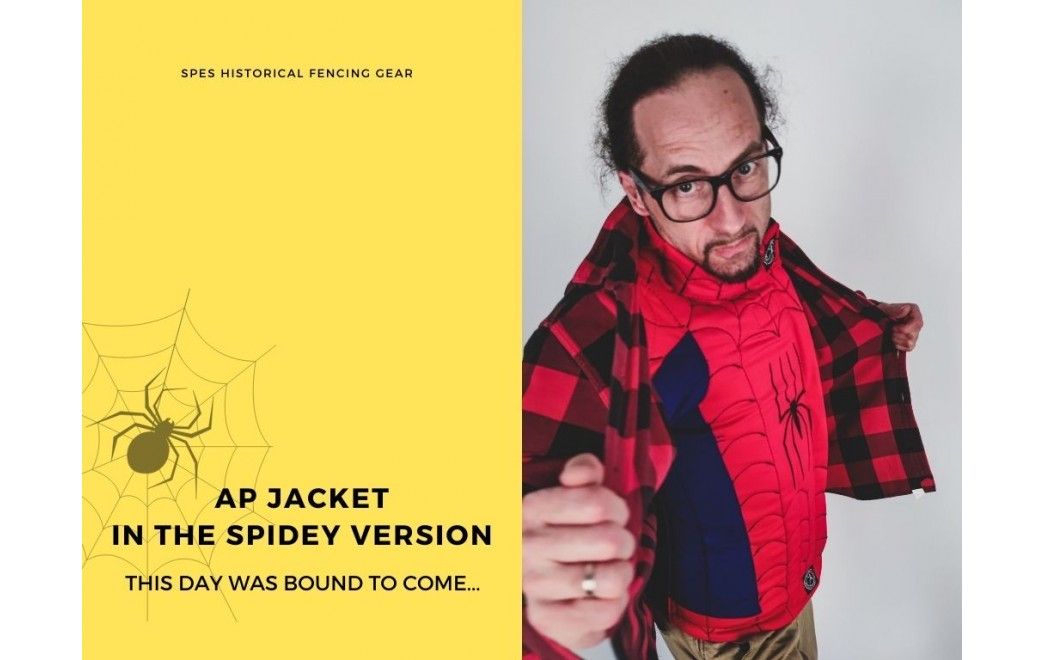 This day was bound to come… – the AP jacket in Spider-Man version