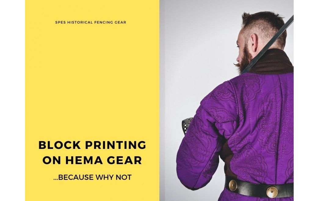 Block printing on HEMA jacket? WHY NOT?